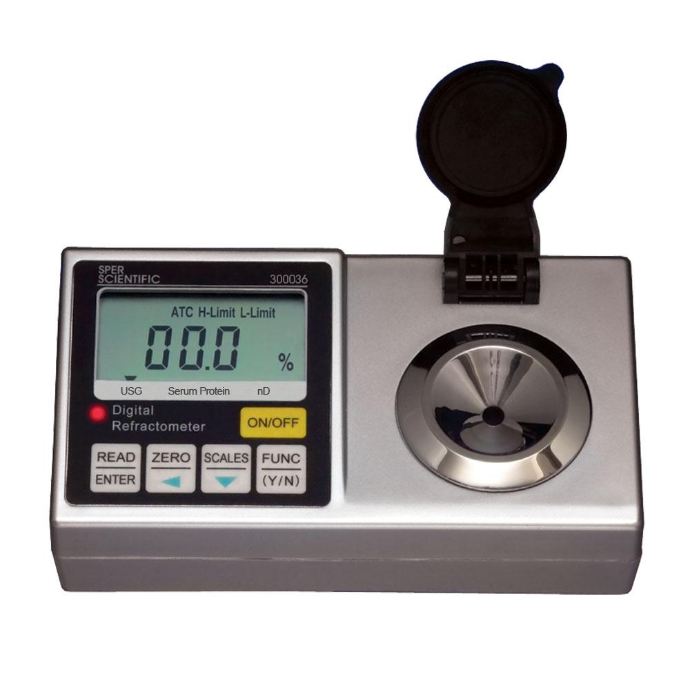 Professional Digital Refractometer for Clinical Use - Accurate Brix & Salinity Measurement - Ideal for Medical Labs, Brewing & Food Testing