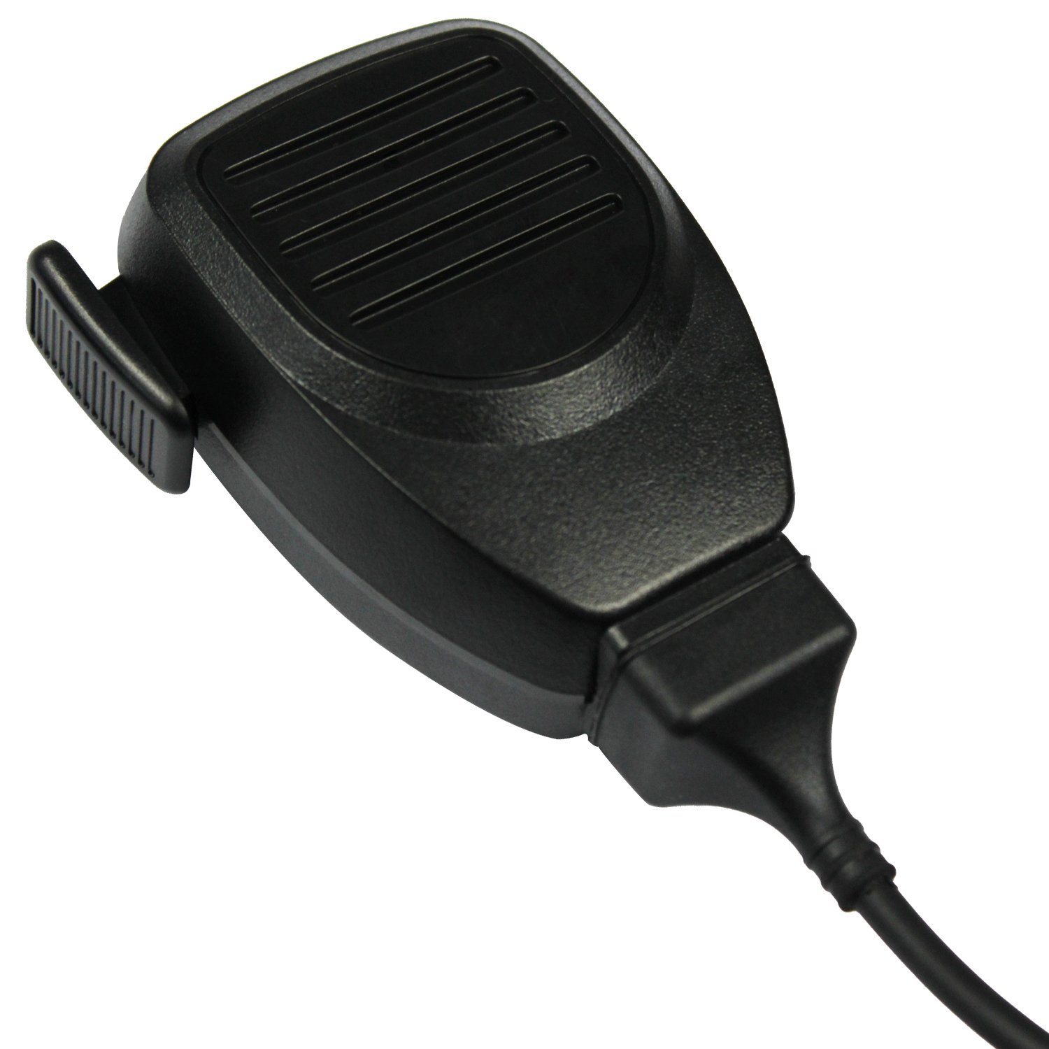 abcGoodefg® 8 Pin RJ45 Plug Shoulder Remote Speaker Mic Microphone with PTT for Kenwood Radio TK-768G TK-868G KMC-30 - Compatible with Two-Way Radios, Police Walkie Talkies & Security Communication (Model #1)
