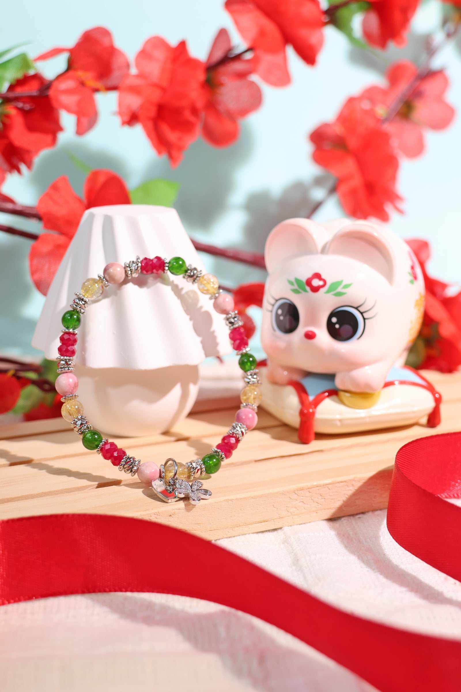 Treasures Of Time Pig Bracelet - Stylish Zodiac Animal Jewelry for Women, Men & Teens | Perfect Gift for Chinese New Year, Birthday & Special Occasions