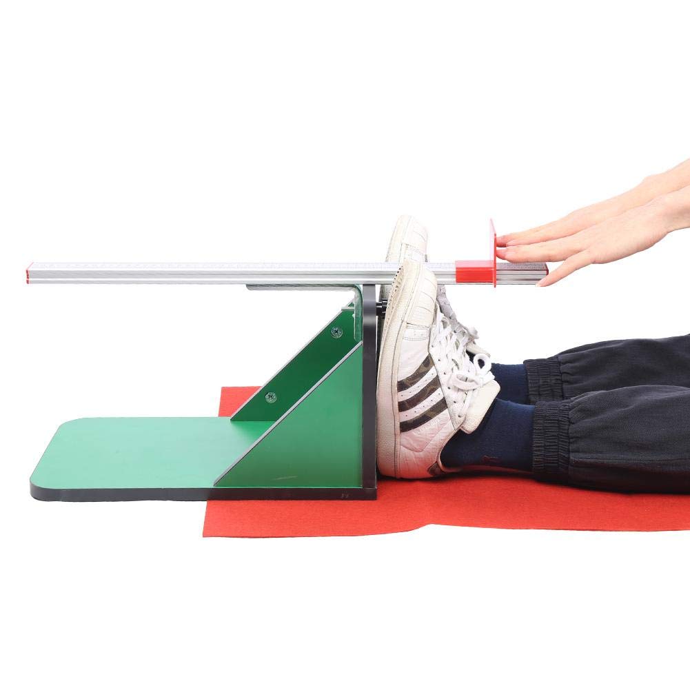 **AMONIDA Portable Ligament & Flexibility Tester - Aluminum Alloy Sit and Reach Box - Lightweight Measuring Tool for Kids & Adults - Perfect for Home Gyms, Physical Therapy, and Fitness Training**