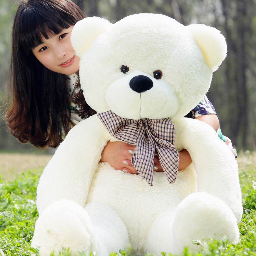 BeanBuddy: 78-Inch Giant Life-Size Teddy Bear | 6.5ft Huge Plush Stuffed Animal for Adults & Kids - Perfect for Bedroom Decor, Gifts, and Cuddling