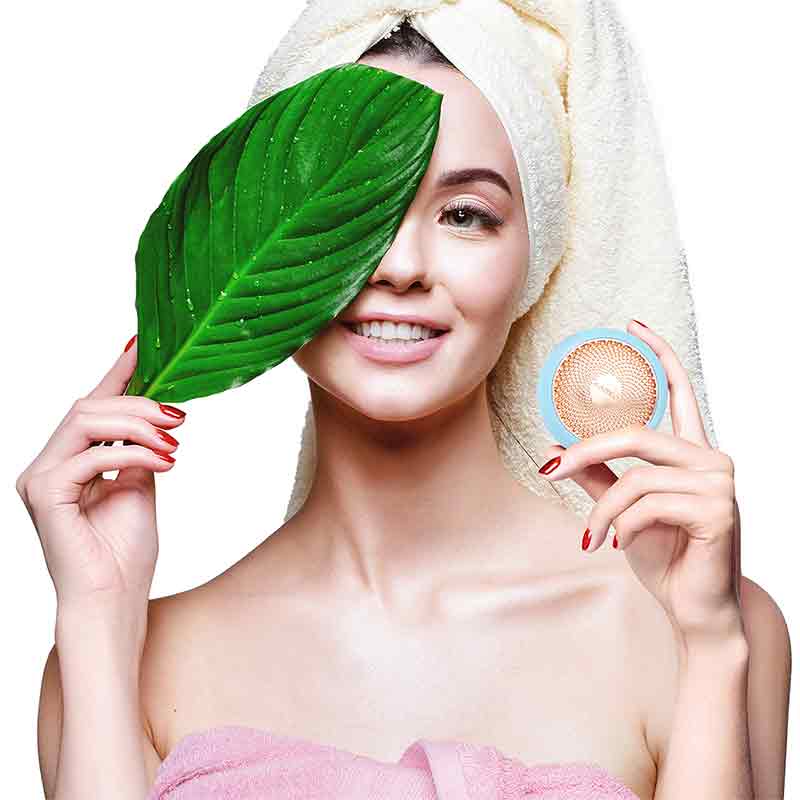 Foreo UFO Smart Facial Mask Device - LED Light Therapy & Thermo Therapy for Glowing Skin | At-Home Spa Treatment for Anti-Aging & Hydration | Perfect for Nighttime Skincare Routine & Self-Care Moments
