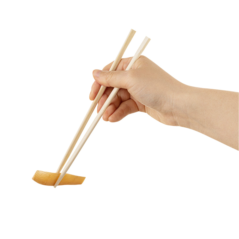 Natural Bamboo Twin Chopsticks - Eco-Friendly & Durable - 8 1/4 Inch - 100 Count Box - Perfect for Asian Cuisine, Sushi, Restaurants & Home Dining