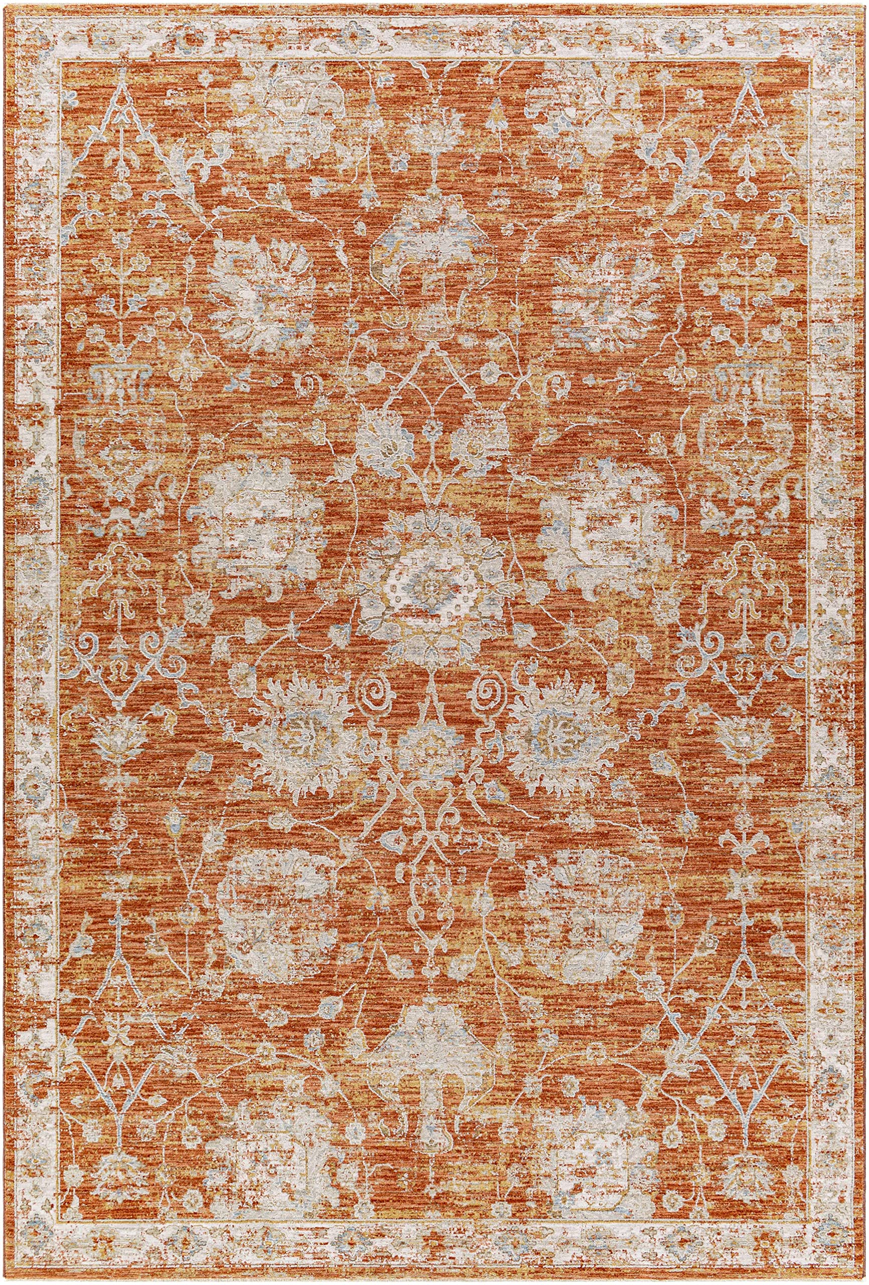 Hauteloom Manawan Traditional Round Area Rug 6'7