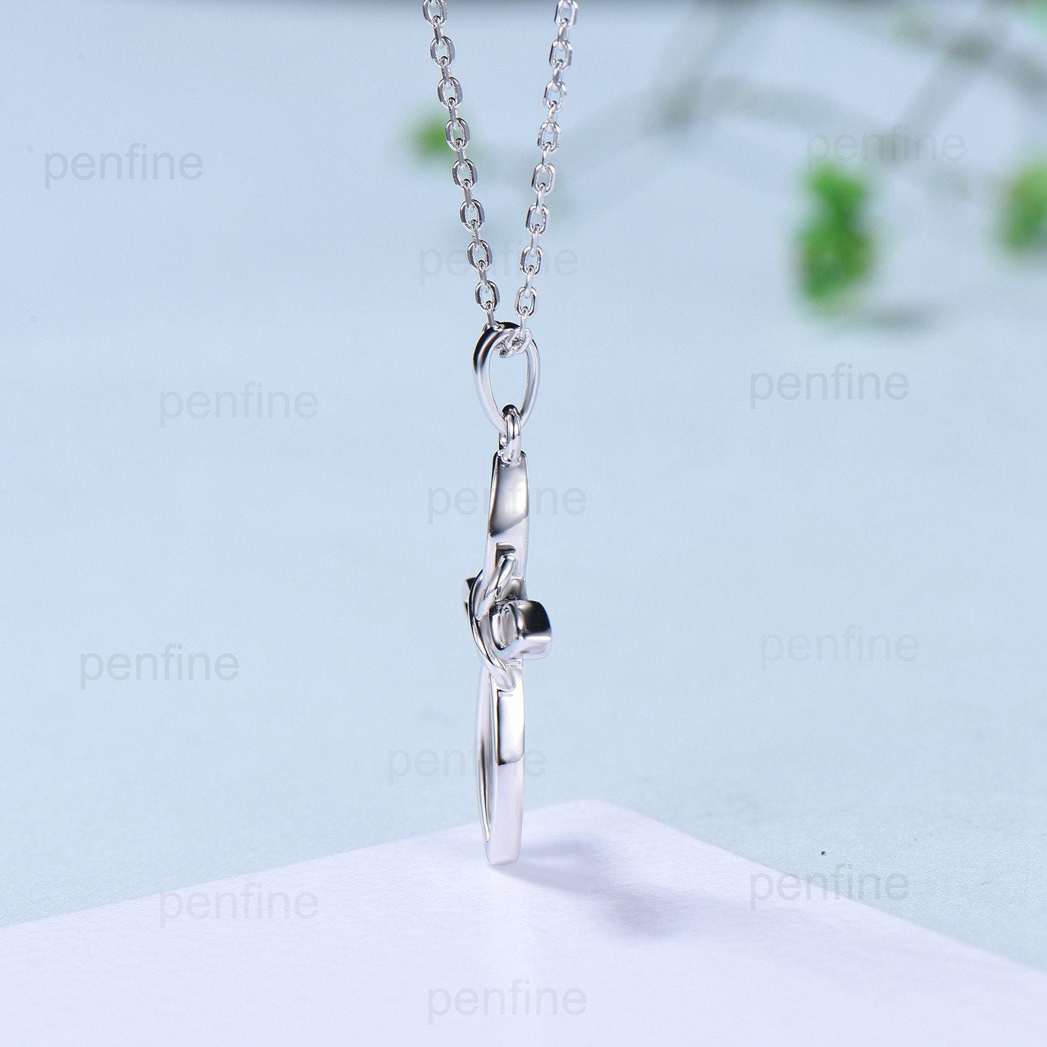 Viking Necklace for Women - 14K & 18K Solid Gold & Rose Gold Minimalist Pendant - Personalized Norse Jewelry with Celtic Cross Design - Perfect for Everyday Wear, Gifts & Viking-Themed Events