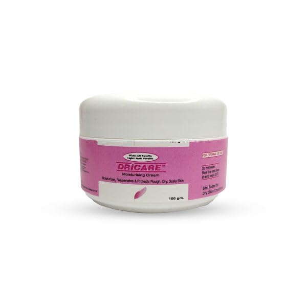 DRiCARE Hydrating Moisturizing Cream for Dry & Sensitive Skin - Deep Nourishment for Face & Body | Perfect for Daily Skincare & Nighttime Routine