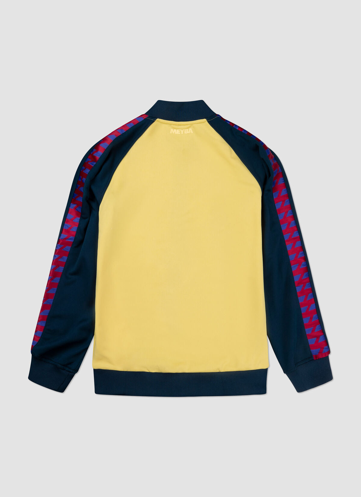 MEYBA Blaugrana Terrace Track Jacket - Vintage Style Soccer Windbreaker for Men & Women - Perfect for Football Matches, Casual Outfits & Streetwear Fashion