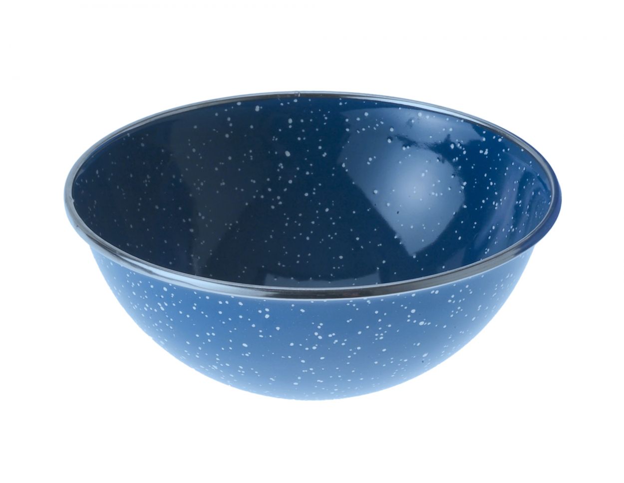 Premium Stainless Steel Blue Soup Bowls with Rims - Set of 4 (6 Inch) - Durable & Elegant for Home Dining, Restaurants, or Outdoor Picnics