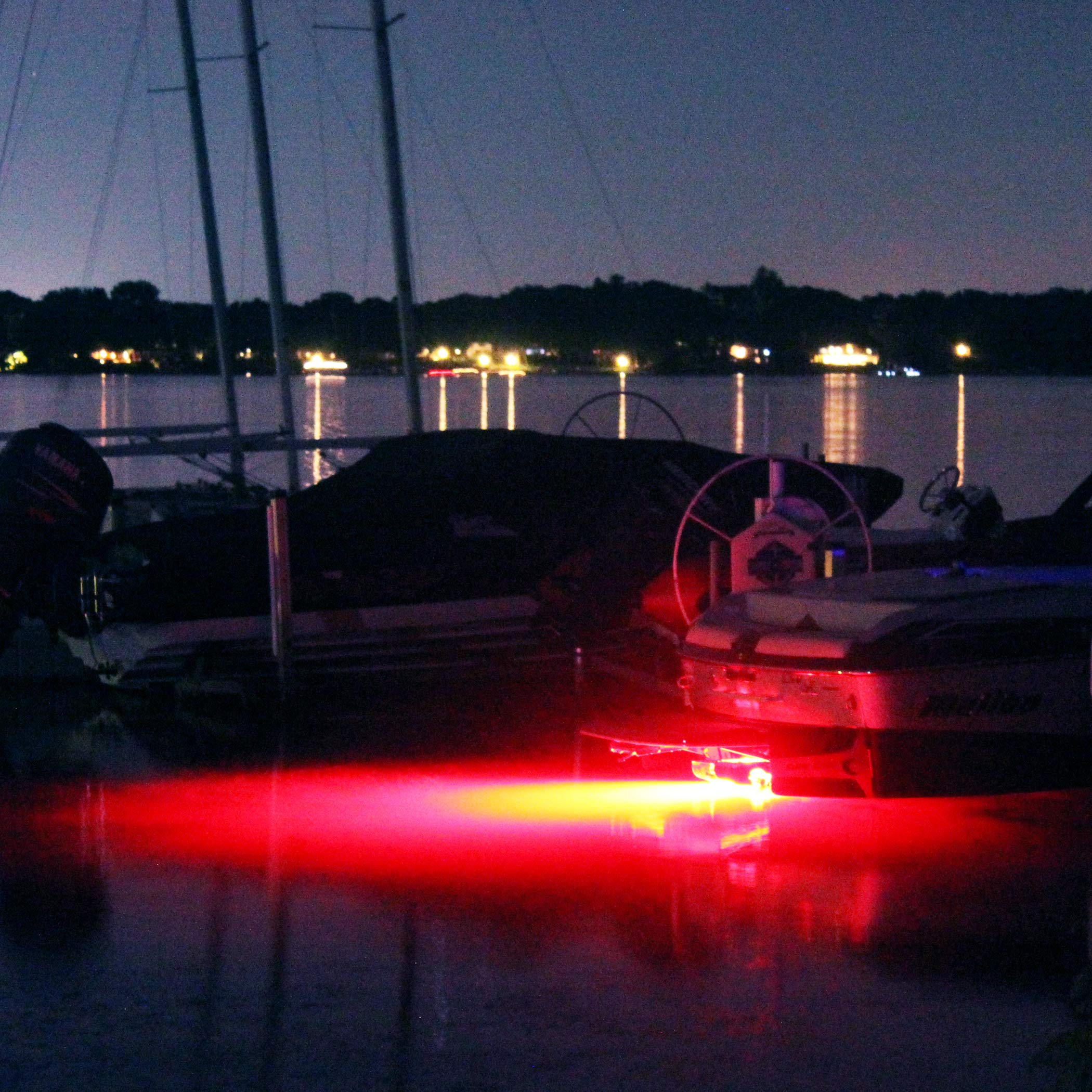 Tidal Wake Plug N' Play Underwater LED Boat Drain Plug Light - No Wiring Required, No Drilling Needed - Ultra-Bright Underwater Lighting for Boats, Yachts & Watercraft - Easy 5-Minute Installation with 3-Year Warranty - Perfect for Night Boating, Fishing & Water Sports