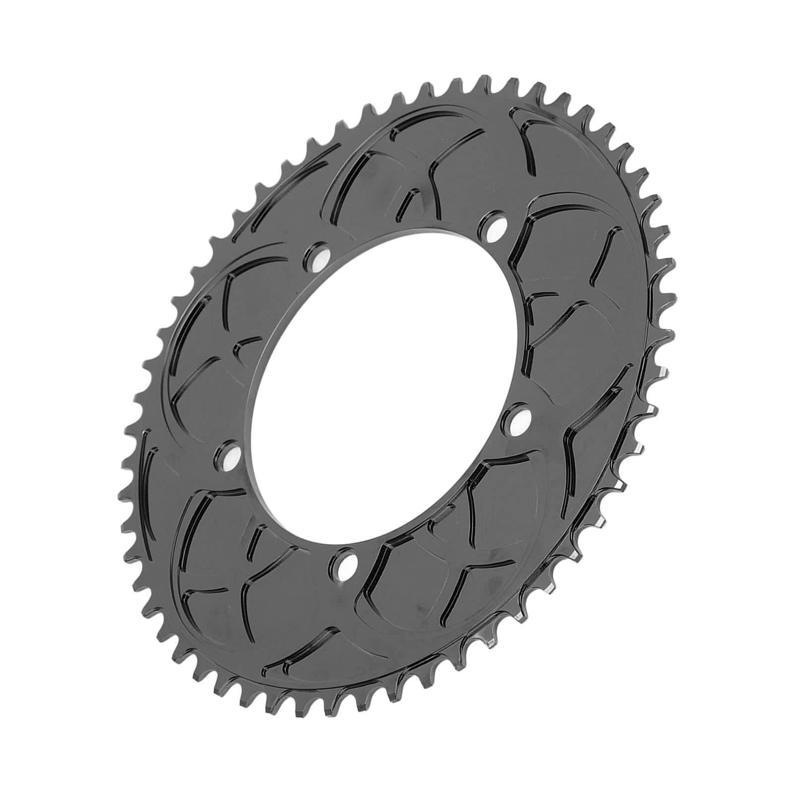 Xirfuni Bike Single Chainring - Vacuum Plated Anti-Oxidation 130BCD Chainring for BMX & Road Bikes | Durable Cycling Gear for Mountain Biking & Commuting
