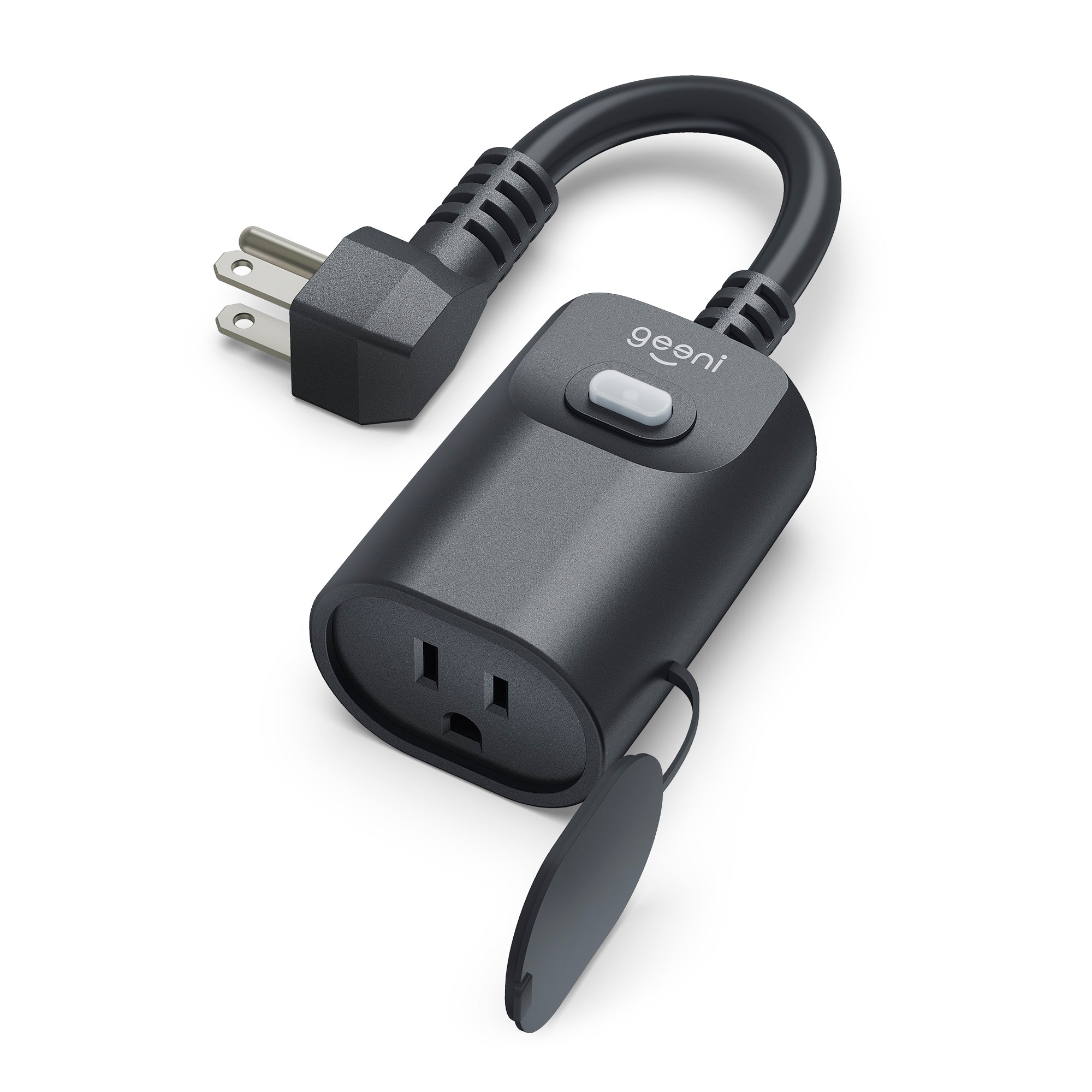 Geeni Smart Plug Indoor/Outdoor - Weatherproof WiFi Outlet for Home Automation - Control Lights & Appliances from Anywhere (Single Outlet) - Perfect for Patio, Garden & Smart Home Devices