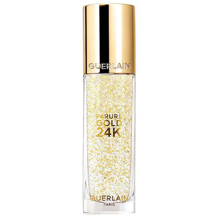 Guerlain Parure Gold 24K Radiance Primer - Illuminating Face Primer with 24K Gold for Flawless Makeup Base | Perfect for Daily Glow & Special Occasions