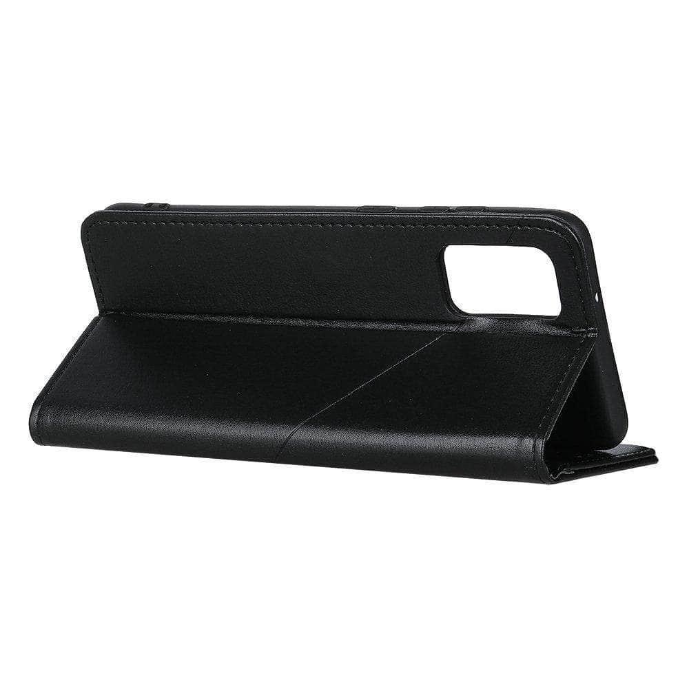 Samsung Galaxy S20 FE Lite Flip Cover Case - Genuine Leather 360° Protection with Card Slots | Perfect for Daily Use, Travel & Business Meetings