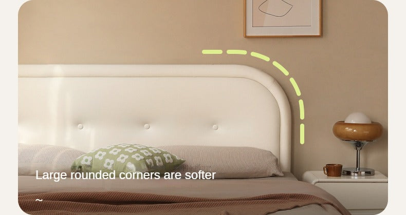 Premium Organic Leather Fabric - Ultra Soft & Luxurious Bed Cover for Comfortable Sleep - Perfect for Master Bedrooms, Guest Rooms & Cozy Home Decor
