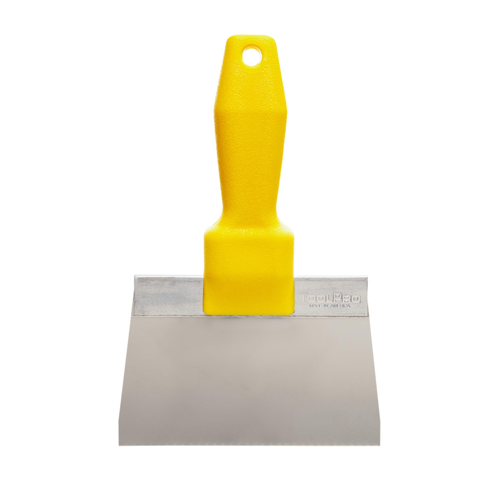 6 Inch Stainless Steel Taping Knife - Professional Drywall Tool for Smooth Joint Compound Application & Wall Repair