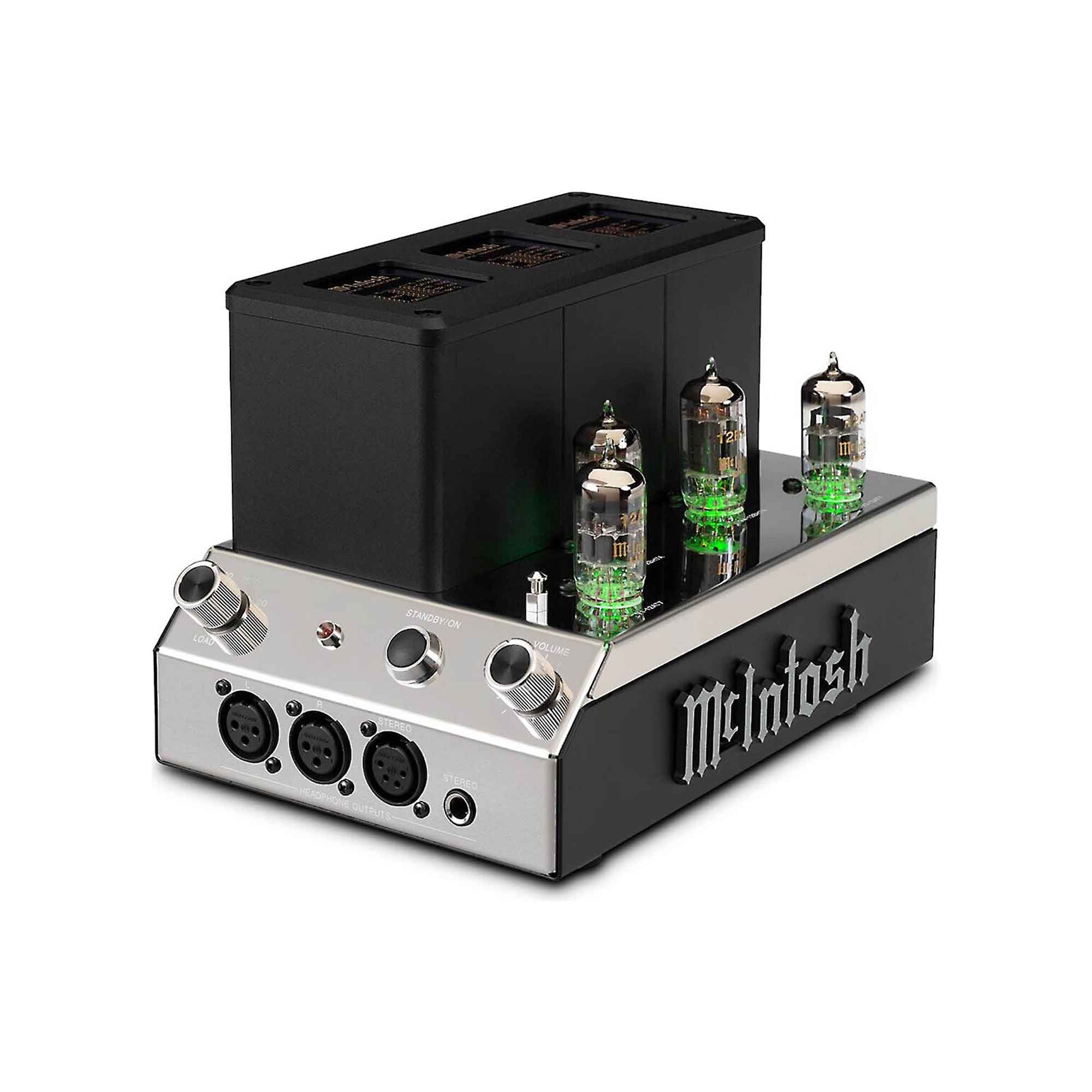 McIntosh MHA200 High-End Vacuum Tube Headphone Amplifier - Premium Audio for Audiophiles & Studio Professionals | Perfect for Home Listening, Recording Studios & Music Production