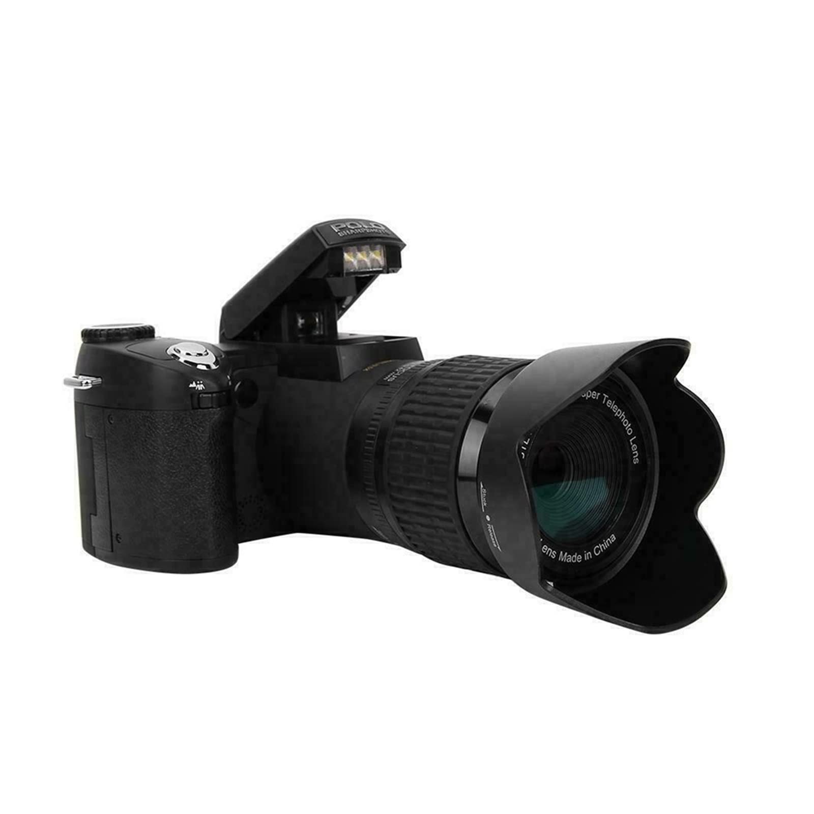 AUBEST 24X Optical Zoom Professional Digital Camera - 33MP Photo & 1080P HD Video Camcorder with Auto Focus, 3 Lens Kit (Includes 32GB SD Card) for Vlogging, Travel Photography, and Home Video Recording
