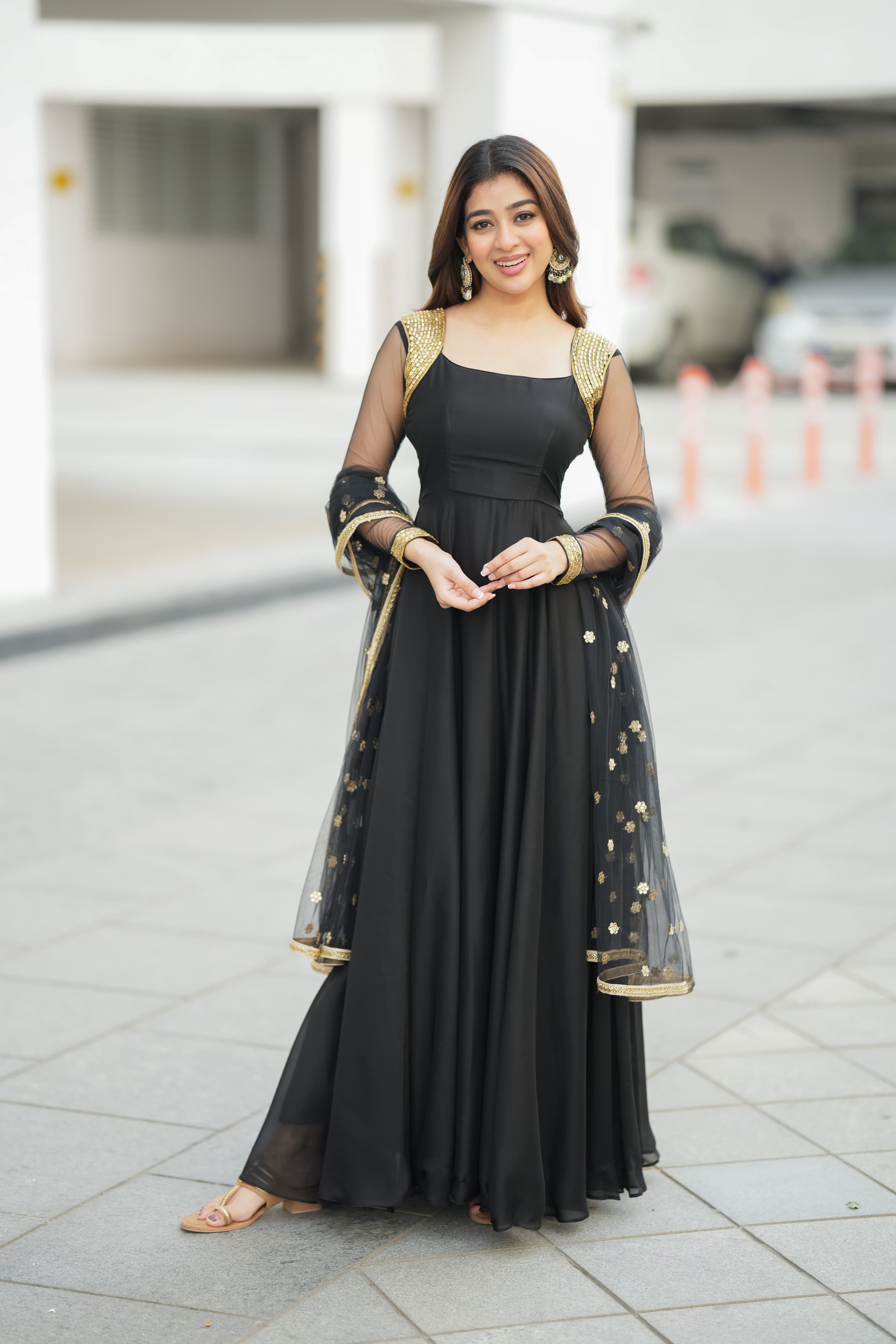 Ayesha Premium Designer Anarkali Dress for Women | Elegant Pakistani Formal Wear | Perfect for Weddings, Parties & Special Occasions