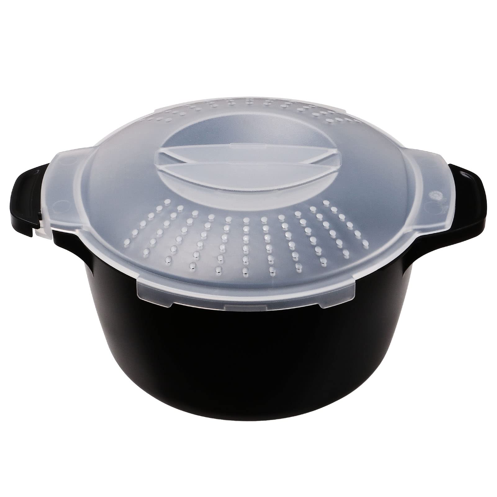 1 Quart BPA-Free Microwave Steamer & Cooker | Professional Small Cookware for Vegetables | Dishwasher Safe | Perfect for Quick Healthy Meals & Meal Prep