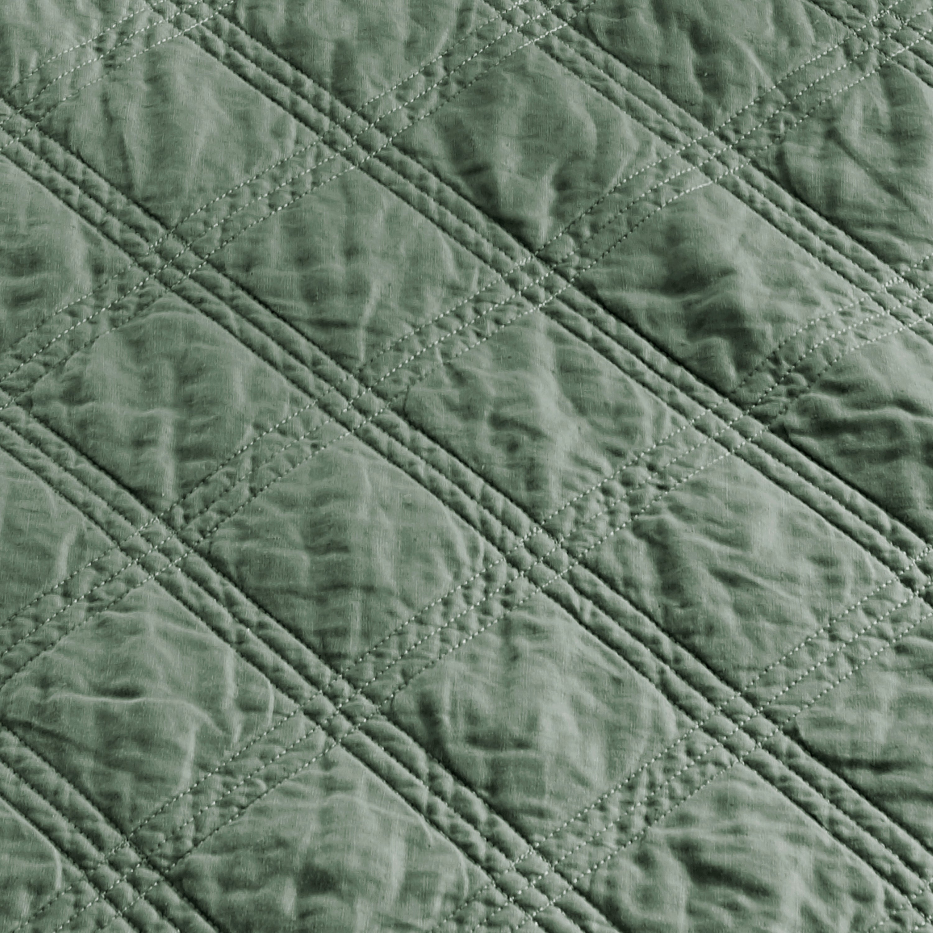 Soft Washed Linen Quilted Throw Blanket - Lightweight & Breathable for All Seasons - Perfect for Sofa, Bed, or Outdoor Picnics
