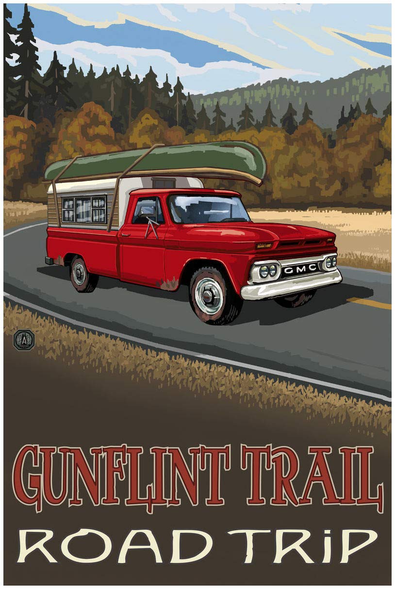 Gunflint Trail Road Trip Giclee Art Print - 30