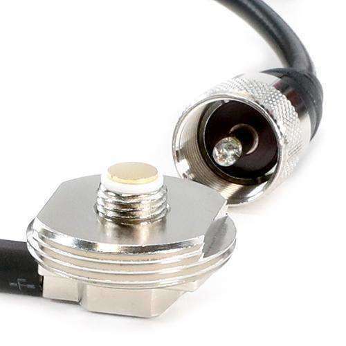13 Ft Antenna Coax Cable with 3/8 NMO Mount - High Performance RF Coaxial Cable for Car, Truck, and Marine Antennas - Perfect for CB, Ham Radio, and GPS Installations