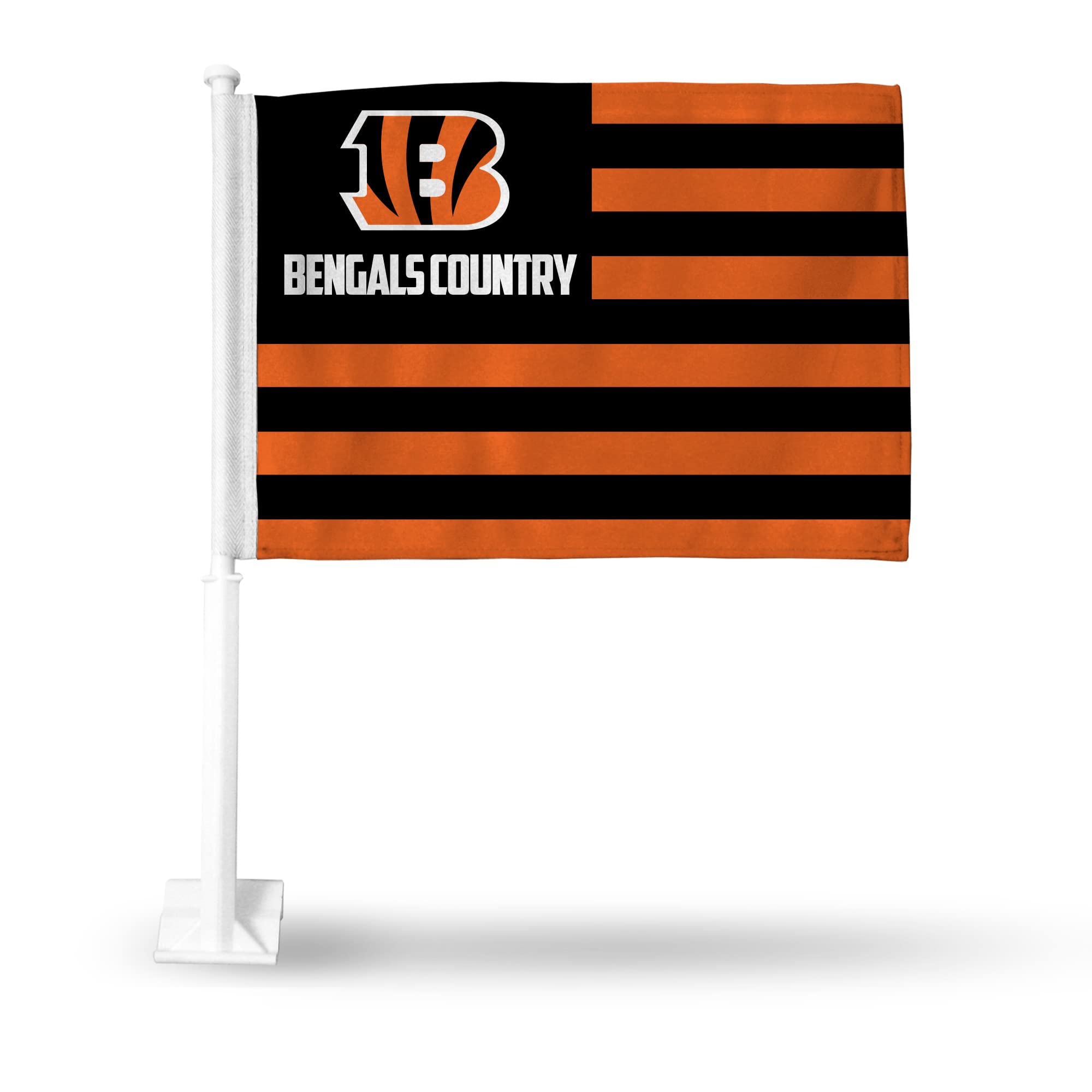NFL Car Flag Double Sided - Premium Team Logo Car Accessory for Game Day, Tailgating & Road Trips - Officially Licensed Team Colors