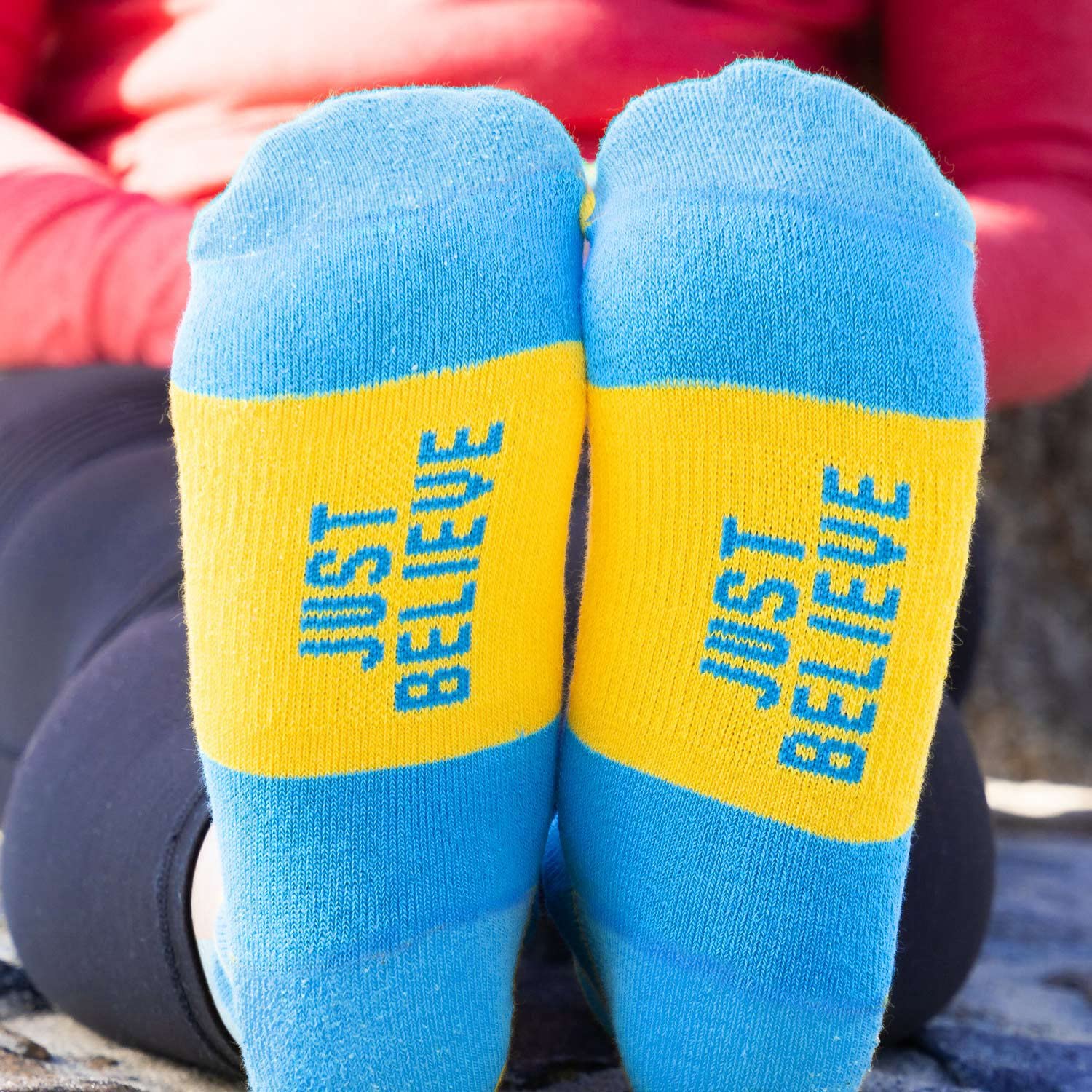 Inspirational Running Socks for Women - Motivational Ankle Socks with Positive Affirmations - Best Running Gifts for Female Athletes - Perfect for Marathons, Workouts & Daily Motivation