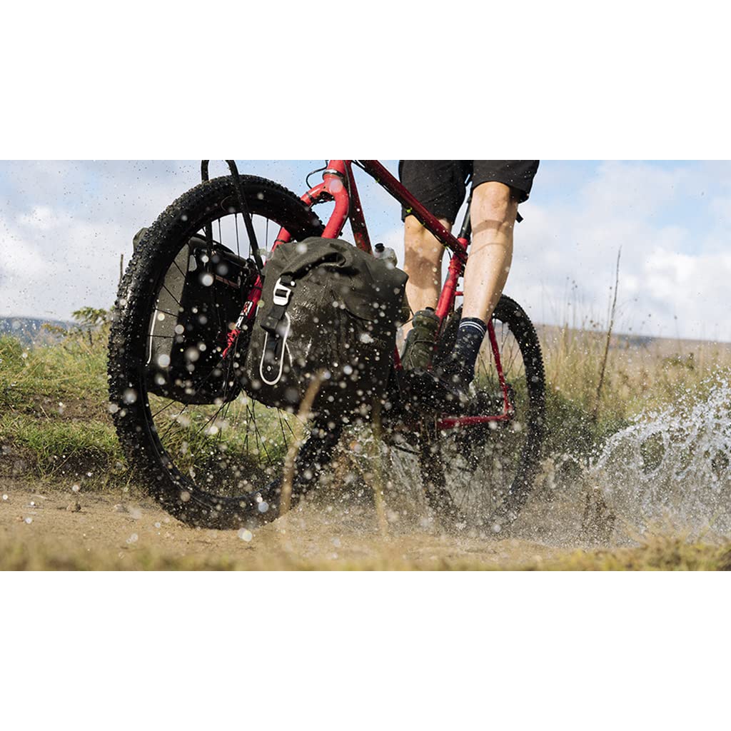 Brooks England Scape Pannier - Waterproof Bike Pannier Bag for Cycling & Gravel Riding - Perfect for Commuting, Touring & Outdoor Adventures