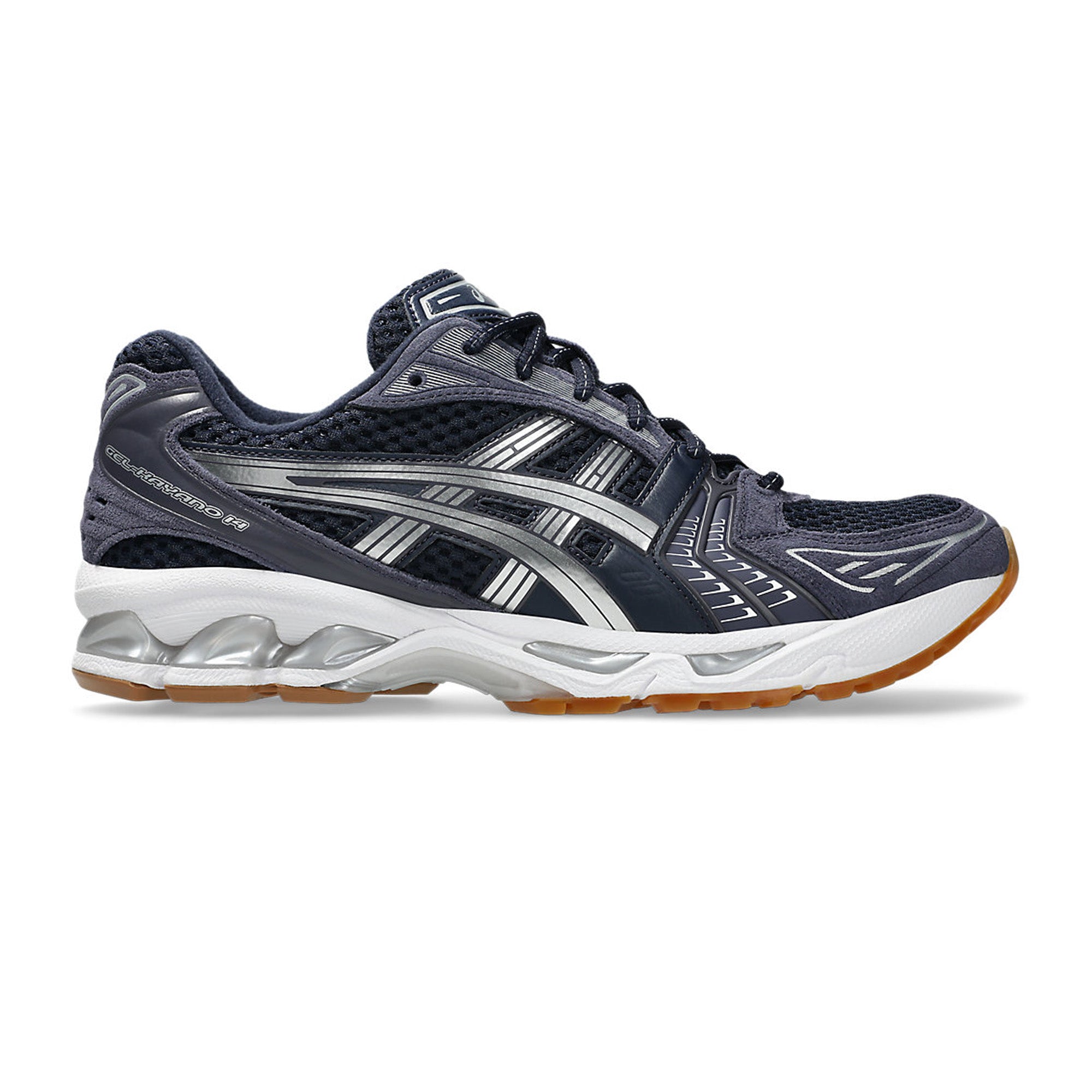ASICS Gel Kayano 14 A.P.C. 'Midnight Indigo Fog' Running Shoes (2025) - Lightweight Cushioned Sneakers for Men & Women - Perfect for Jogging, Gym Workouts & Everyday Comfort