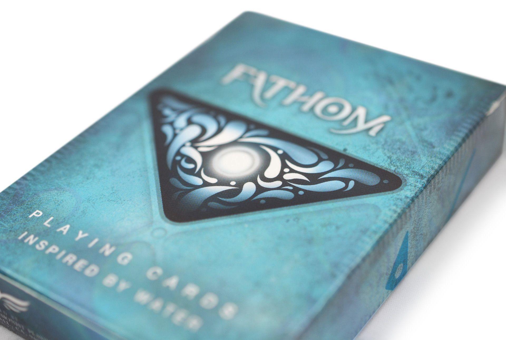 Premium Fathom Playing Cards - Waterproof & Durable for Poker, Magic Tricks, and Card Games - Perfect for Travel, Camping, and Outdoor Adventures
