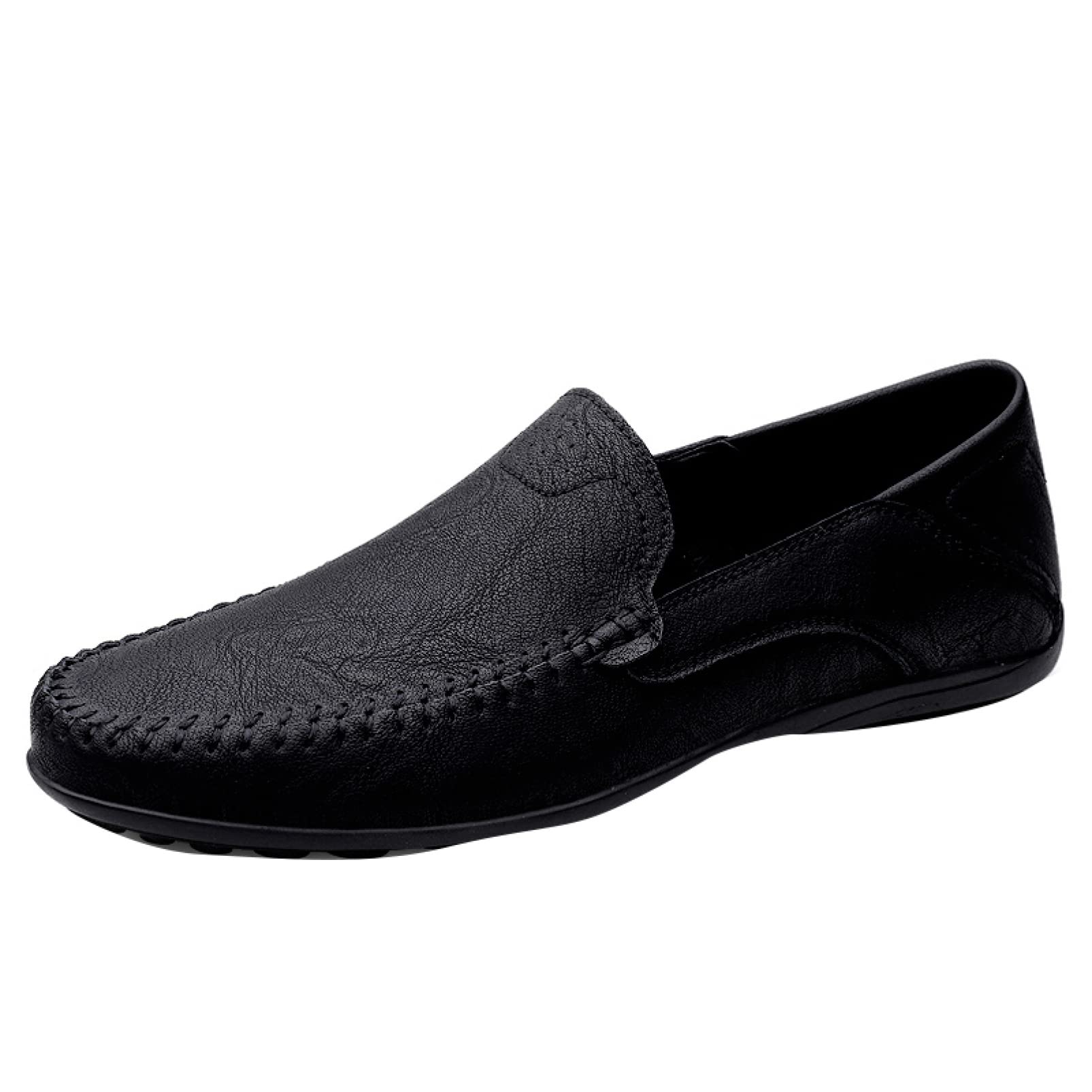 Men's Casual Slip-On Loafers - Lightweight Comfortable Moccasin Boat Shoes for Driving & Daily Wear | Perfect for Work, Travel and Leisure Activities
