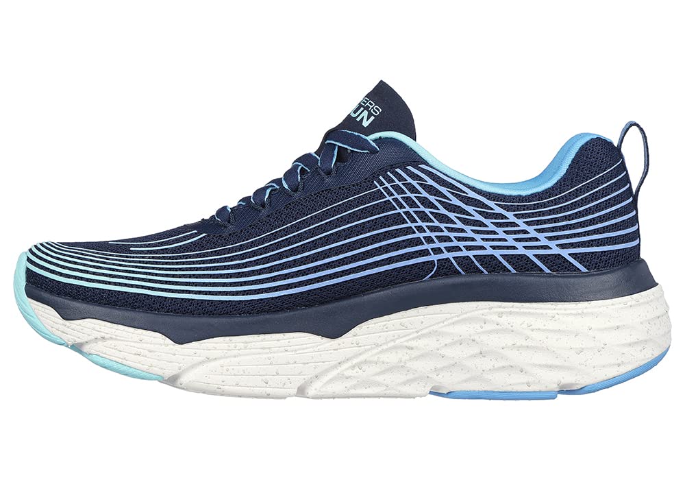 Skechers Max Cushioning Elite Running Shoes for Men - Galaxy Burst Color | Lightweight Comfort Sneakers for Jogging, Walking & Gym Workouts
