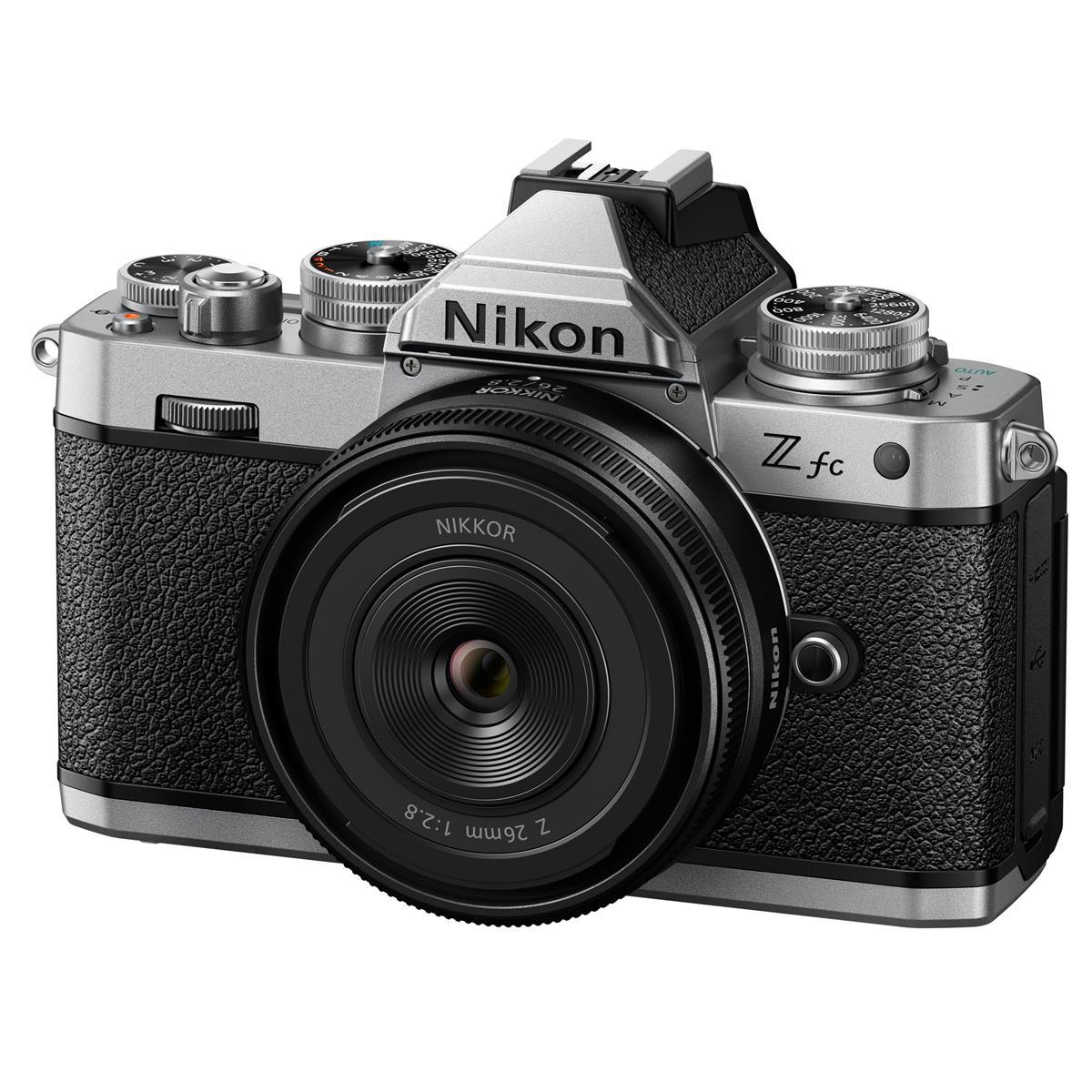 Nikon Z 26mm F2.8 Wide-Angle Prime Lens for Mirrorless Cameras - Perfect for Travel, Street & Landscape Photography