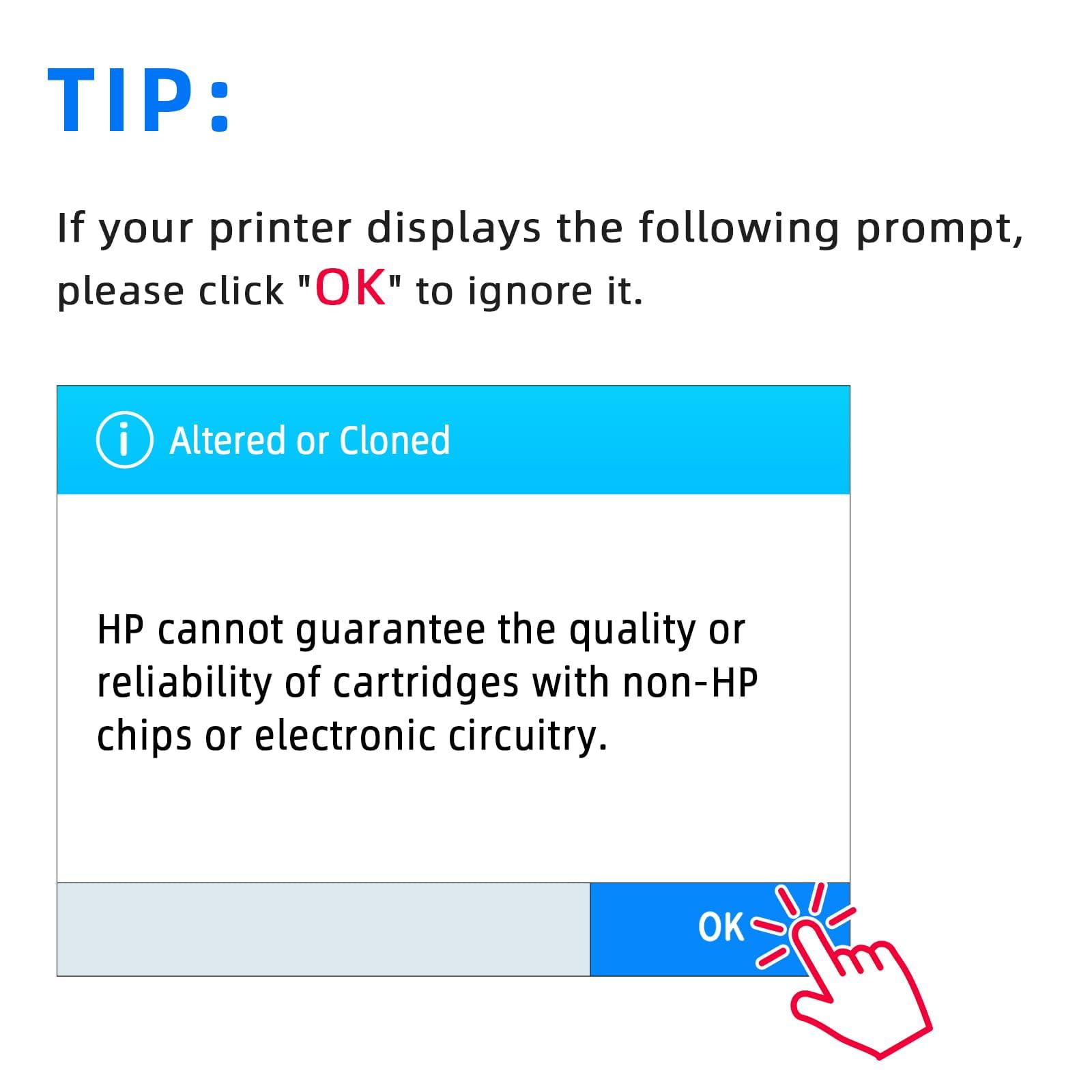 High-Quality 910XL Ink Cartridges Combo Pack (4 Pack: 1BK/1C/1M/1Y) - Compatible with HP OfficeJet Pro 8020 8025 8028 8030 8035 8010 8015 8018 8022 Printers | Reliable Replacement for HP 910XL Ink | Perfect for Home Office, School Projects & Business Printing Needs