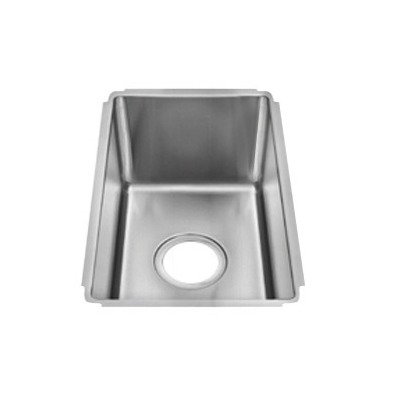 Stainless Steel Single Bowl Undermount Kitchen Sink - 16 Gauge, Brushed Finish for Modern Homes | Perfect for Food Prep, Dishwashing & Entertaining