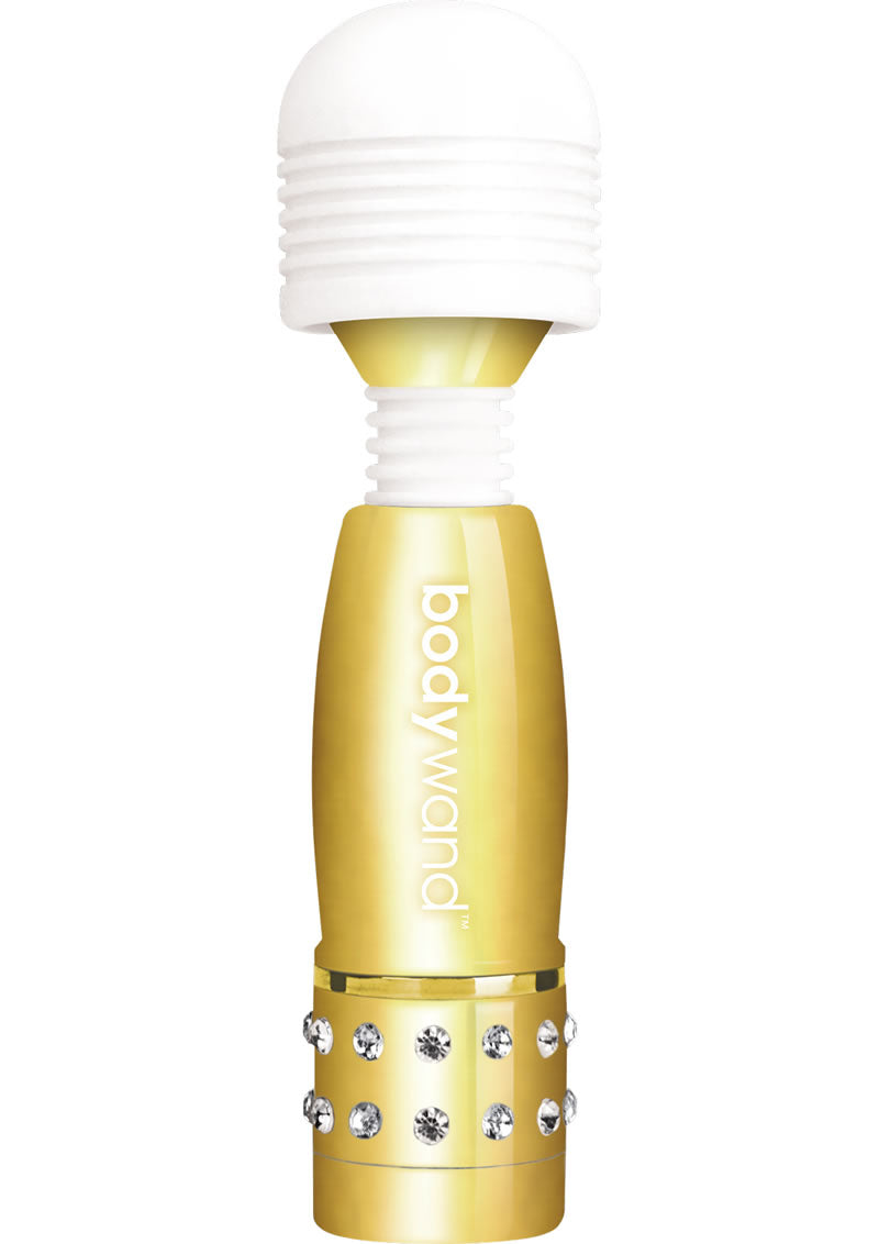 Bodywand Mini Wand Massager - Gold Edition | Powerful Personal Massager for Muscle Relaxation & Stress Relief | Perfect for Home Spa, Self-Care & Pain Management
