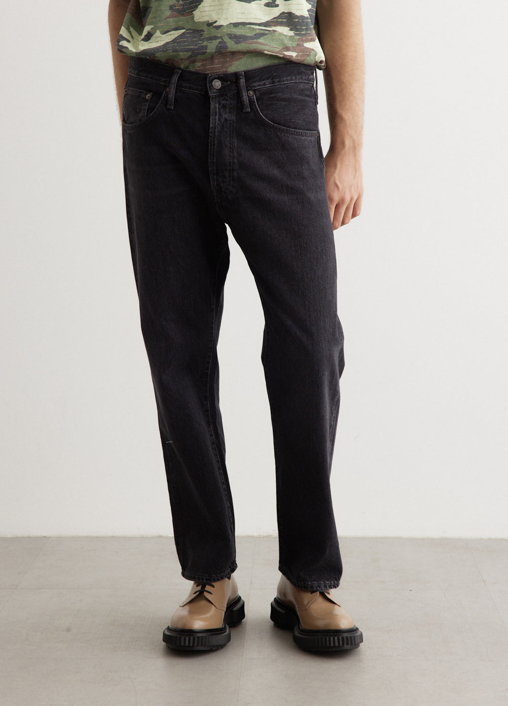 2003 Vintage Black Jeans for Men - Retro High Waisted Slim Fit Denim Pants - Perfect for Casual Wear, Street Style & 90s Fashion Outfits