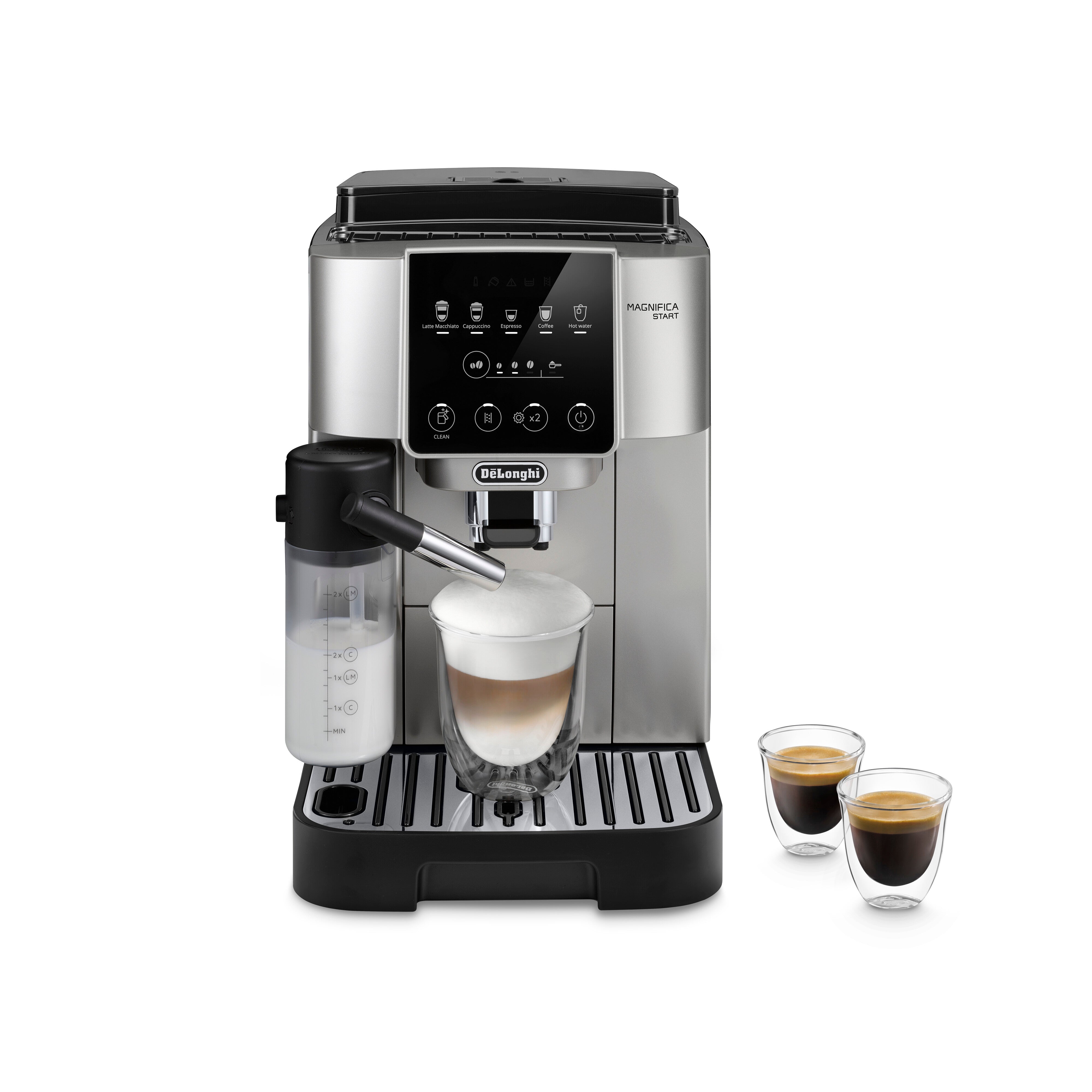 De'Longhi ECAM220.80.SB Magnifica Start Automatic Espresso Coffee Machine with Built-in Grinder - Perfect for Home, Office & Small Cafes