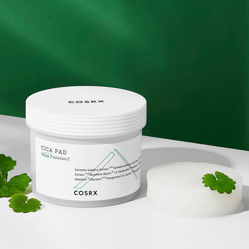 COSRX Pure Fit Cica Pad 150ml (90 Pads) - Soothing & Hydrating Facial Toner Pads for Sensitive Skin | Korean Skincare for Acne, Redness & Irritation Relief | Perfect for Daily Use & Travel Skincare Routine