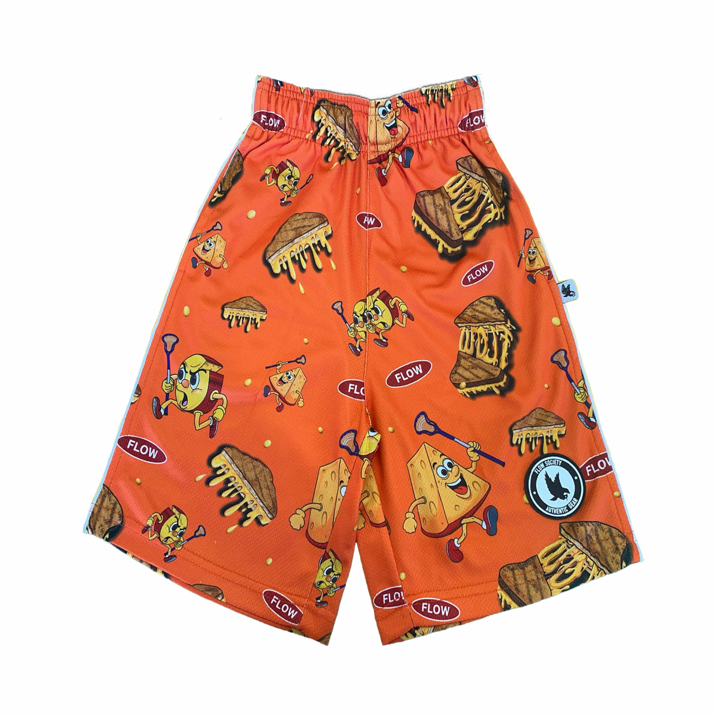 Boys' Grilled Cheese Lax Short Sleeve T-Shirt - Soft & Comfortable Casual Top for Kids - Perfect for School, Playdates & Everyday Wear