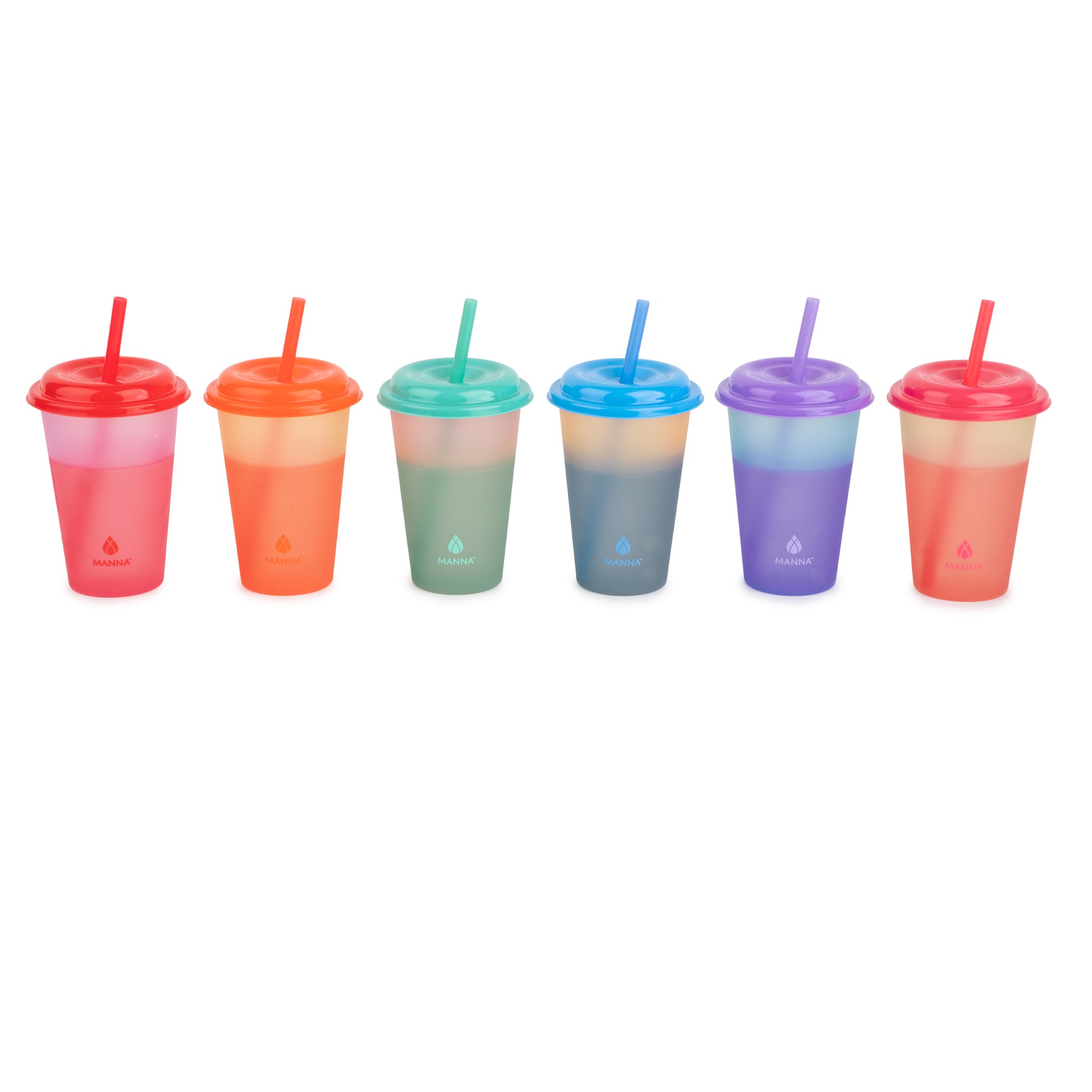 24-Piece Kids' Color Changing Cups Set - Fun & Interactive Drinking Cups for Parties, Birthdays & Daily Use