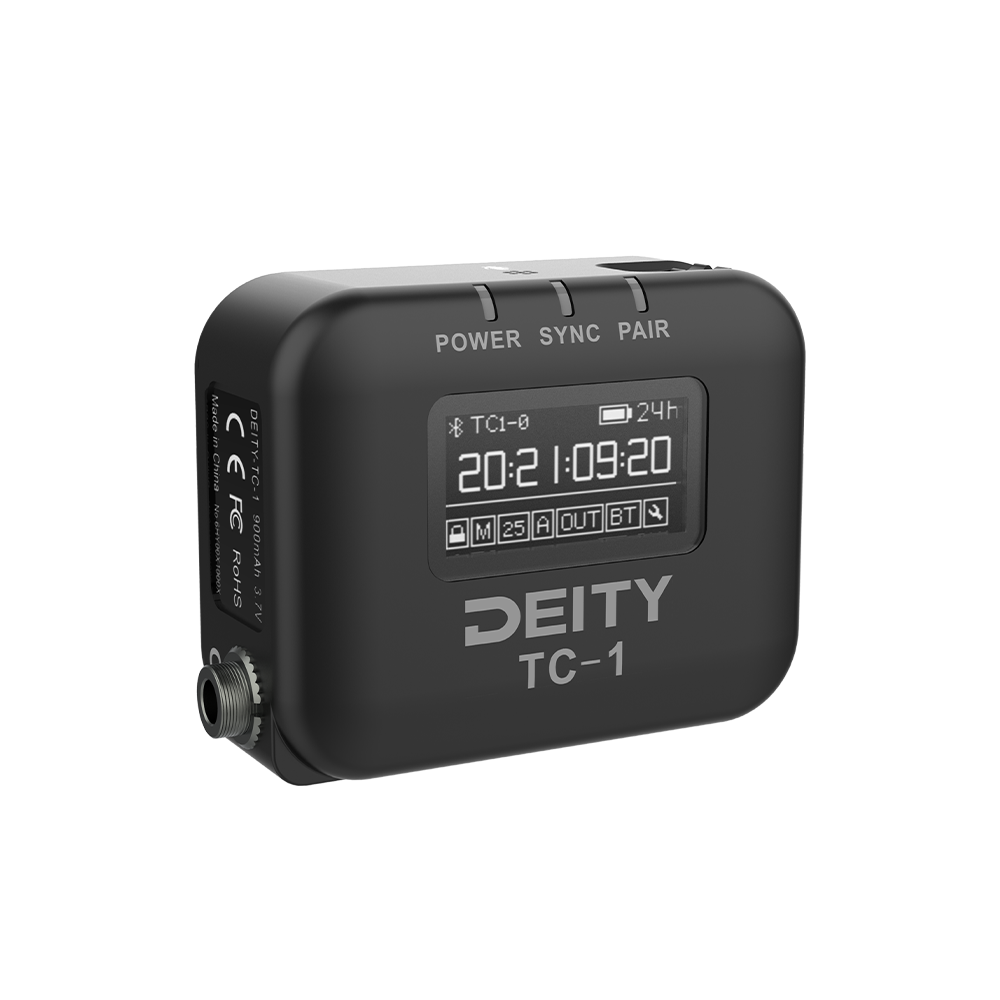 TC-1 Wireless Timecode Box Generator - Professional Sync Solution for Film, Video & Audio Production - Perfect for Multi-Camera Shoots, Live Streaming & Studio Recording