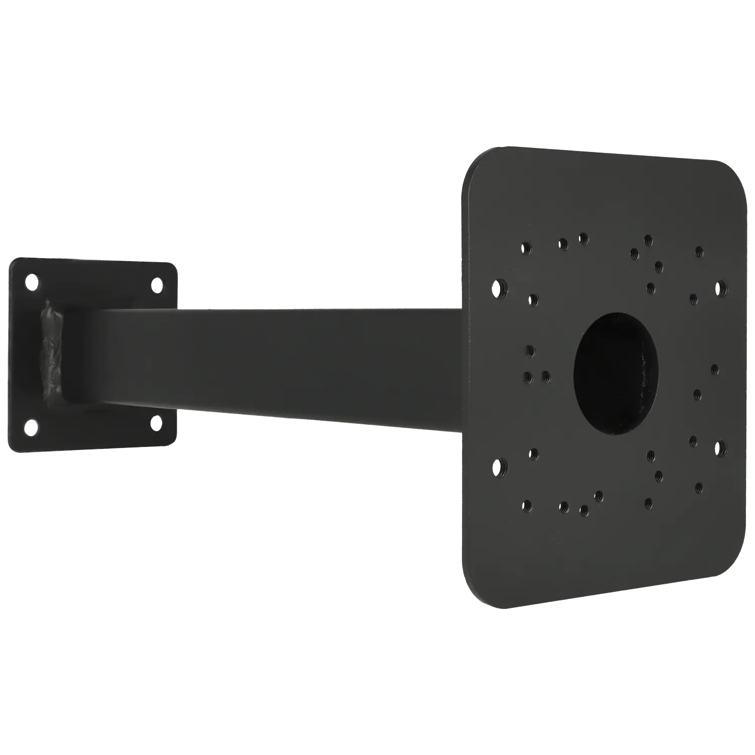 Dark Gray Arm for Bullet Camera - Heavy Duty Galvanized Steel Bracket - Ideal for Outdoor Security & Surveillance Systems