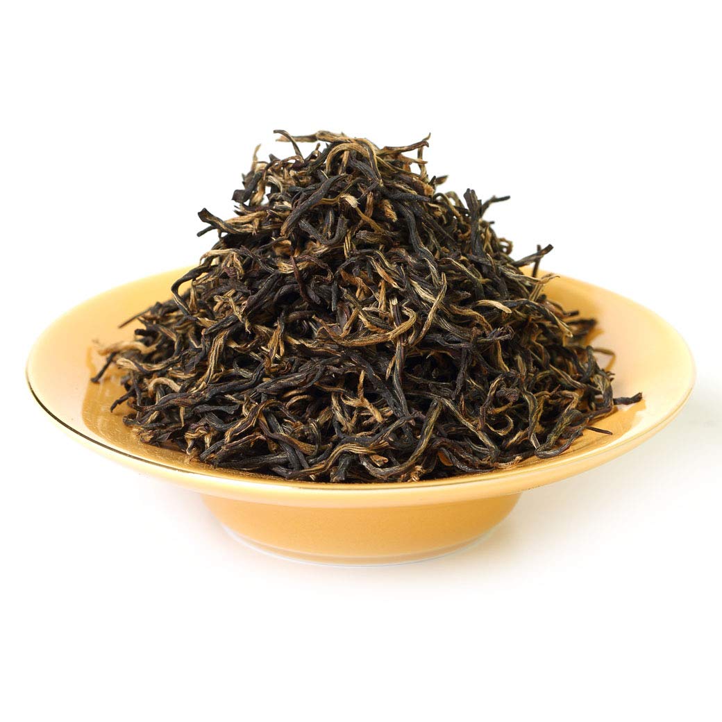 Premium Fujian Wuyi Jinjunmei Black Tea Bags - 4 Pack (250g/35.2oz) Loose Leaf Golden Buds Chinese Black Tea - Perfect for Afternoon Tea, Gifts & Relaxation