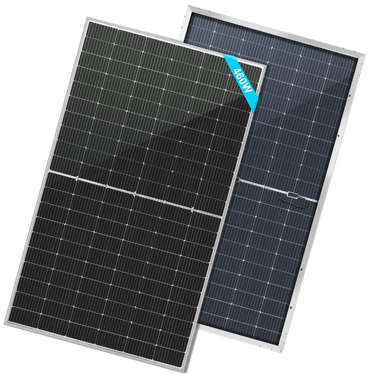 SunGoldPower 460 Watt Bifacial PERC Solar Panel - High Efficiency 32-Panel Pallet (14.72kW Total) for Home & Commercial Solar Systems | Rooftop, Ground Mount, Off-Grid Applications