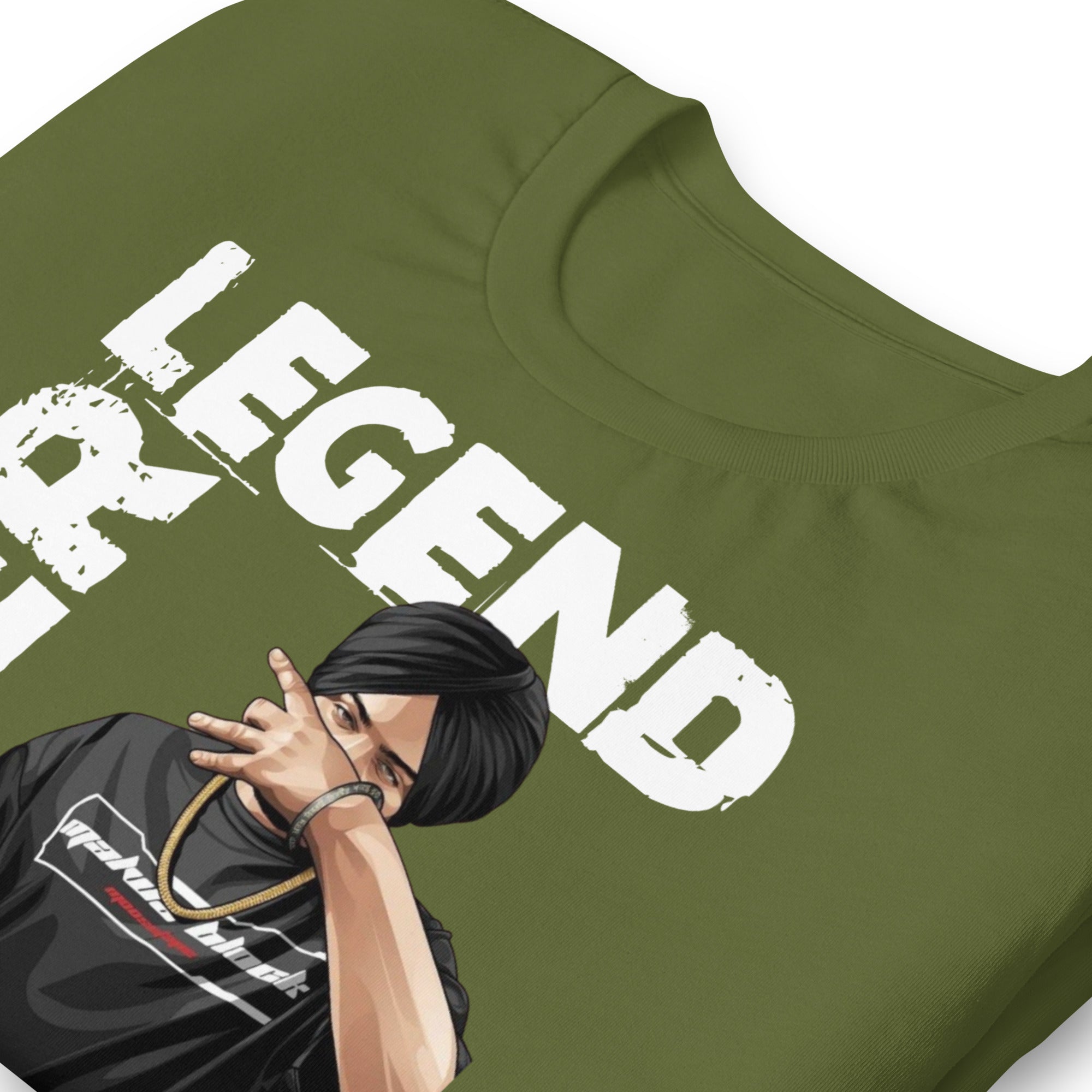 Sidhu Moosewala Legends Never Die Unisex T-Shirt - Comfortable Cotton Tee for Men & Women - Perfect for Concerts, Casual Wear & Fan Merchandise