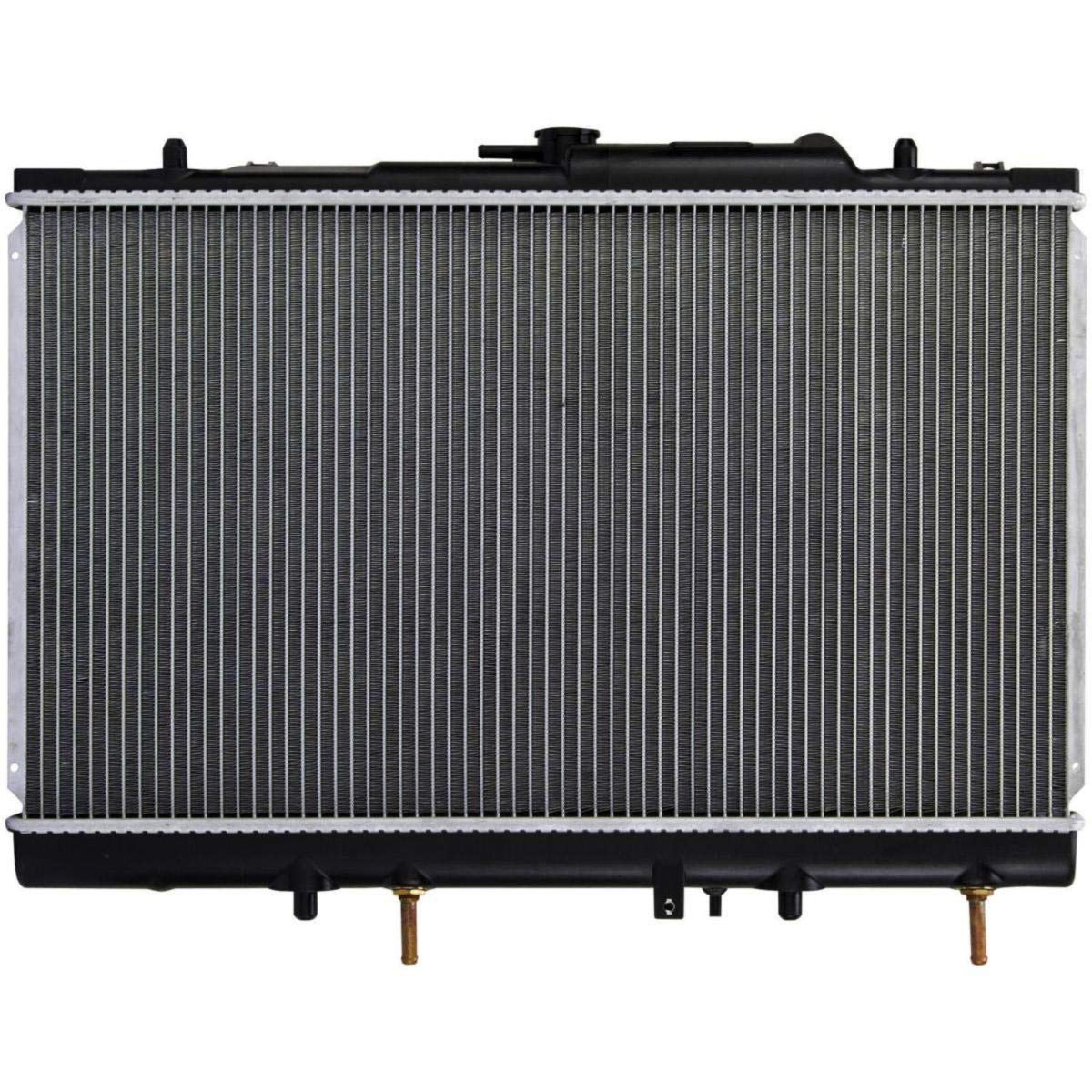 High-Performance 1 Row Aluminum/Plastic Radiator for 2.4L Sport Vehicles - Perfect for Off-Roading, Racing & Engine Cooling Upgrades