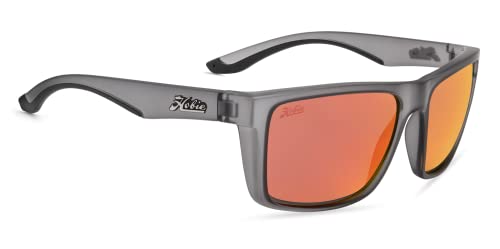 Satin Crystal Grey Frame / Sunset Mirror Lens