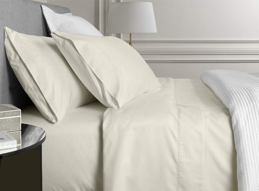 Premium 100% Giza Cotton RV King Sheets 72x80 - 4-Piece Deep Pocket (18